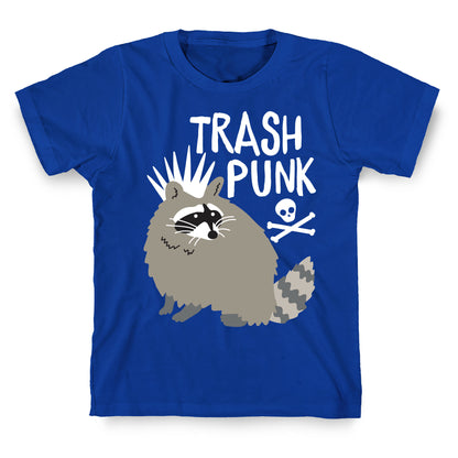 Trash Punk Raccoon T-Shirt