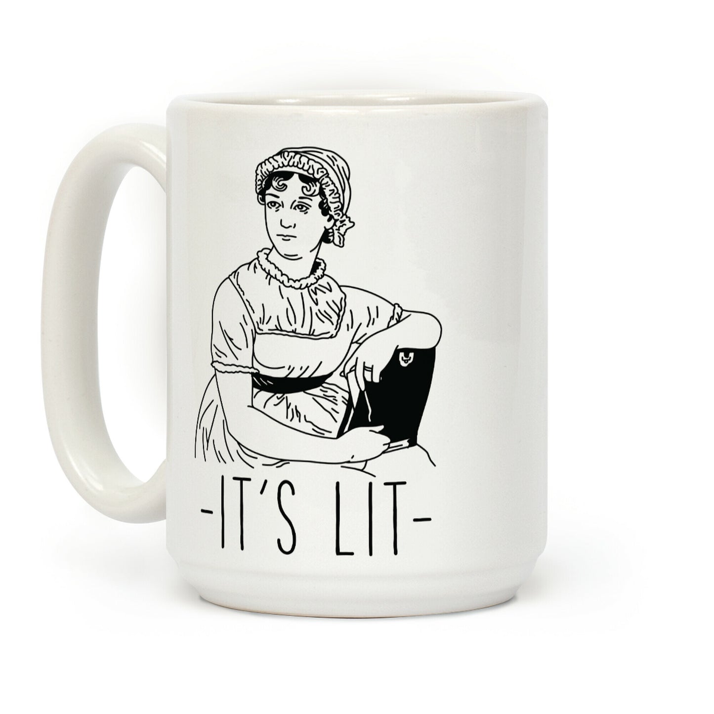 It's Lit Jane Austen Coffee Mug