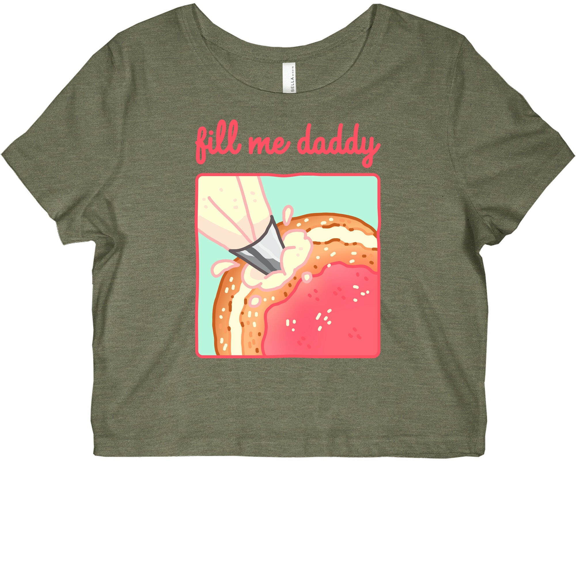 Fill Me Daddy (Donut) Graphic Baby Tee