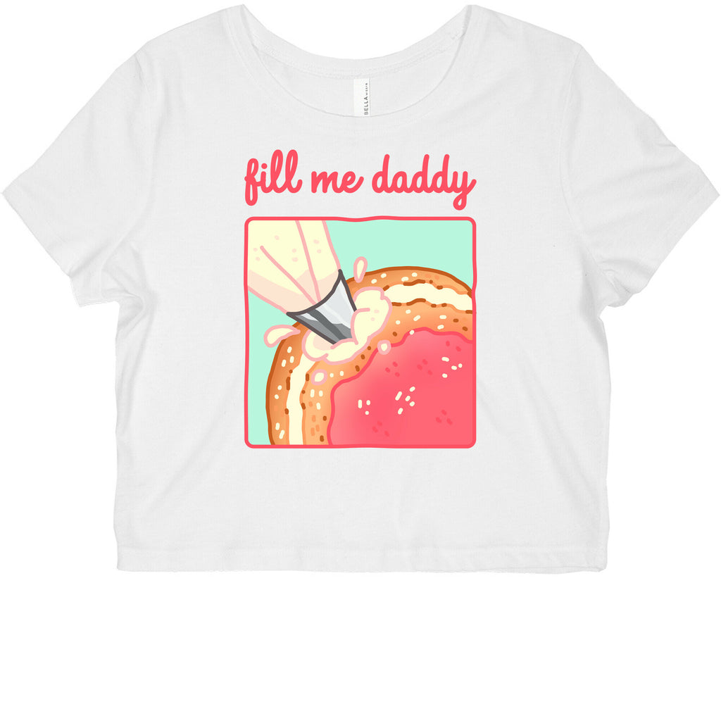 Fill Me Daddy (Donut) Graphic Baby Tee