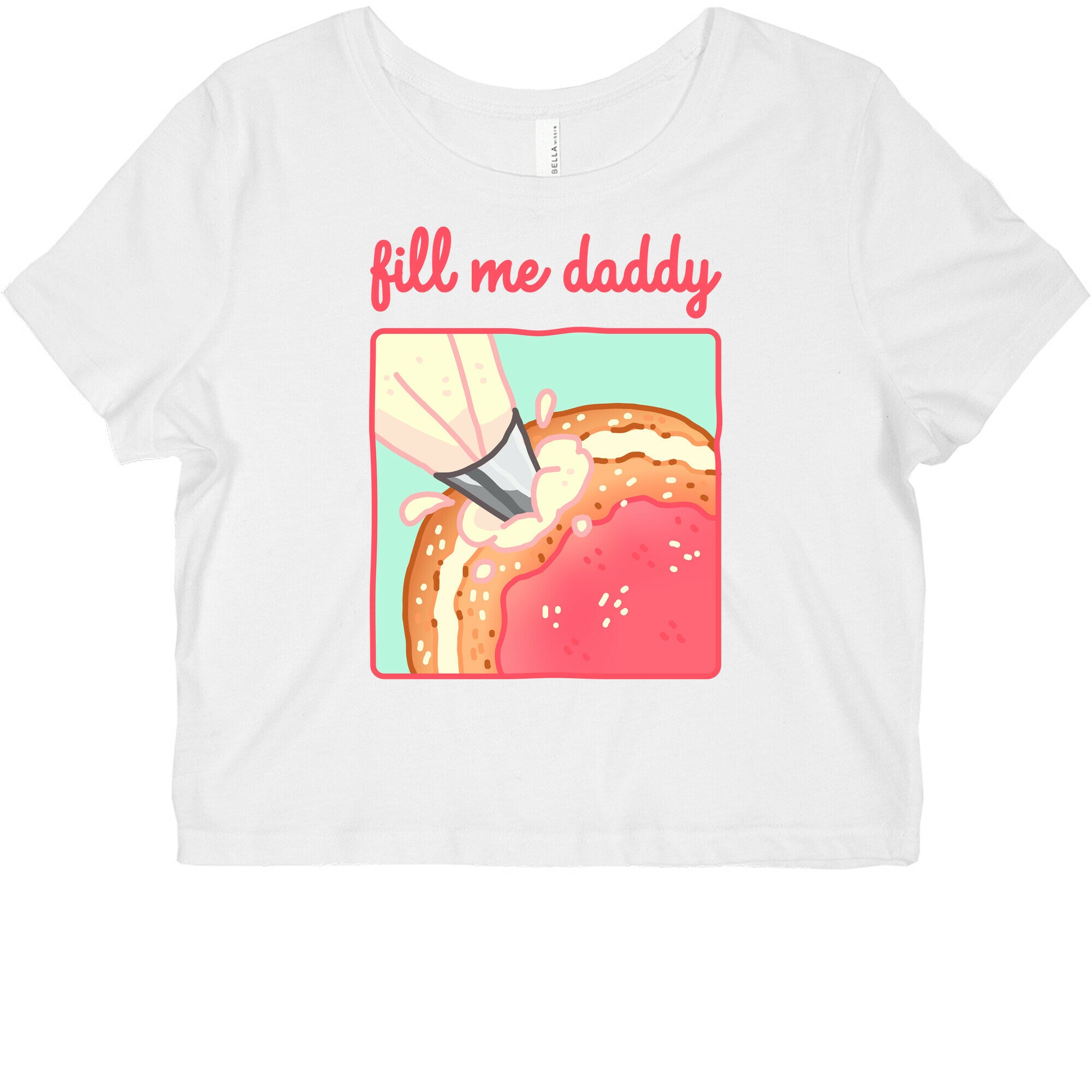 Fill Me Daddy (Donut) Graphic Baby Tee