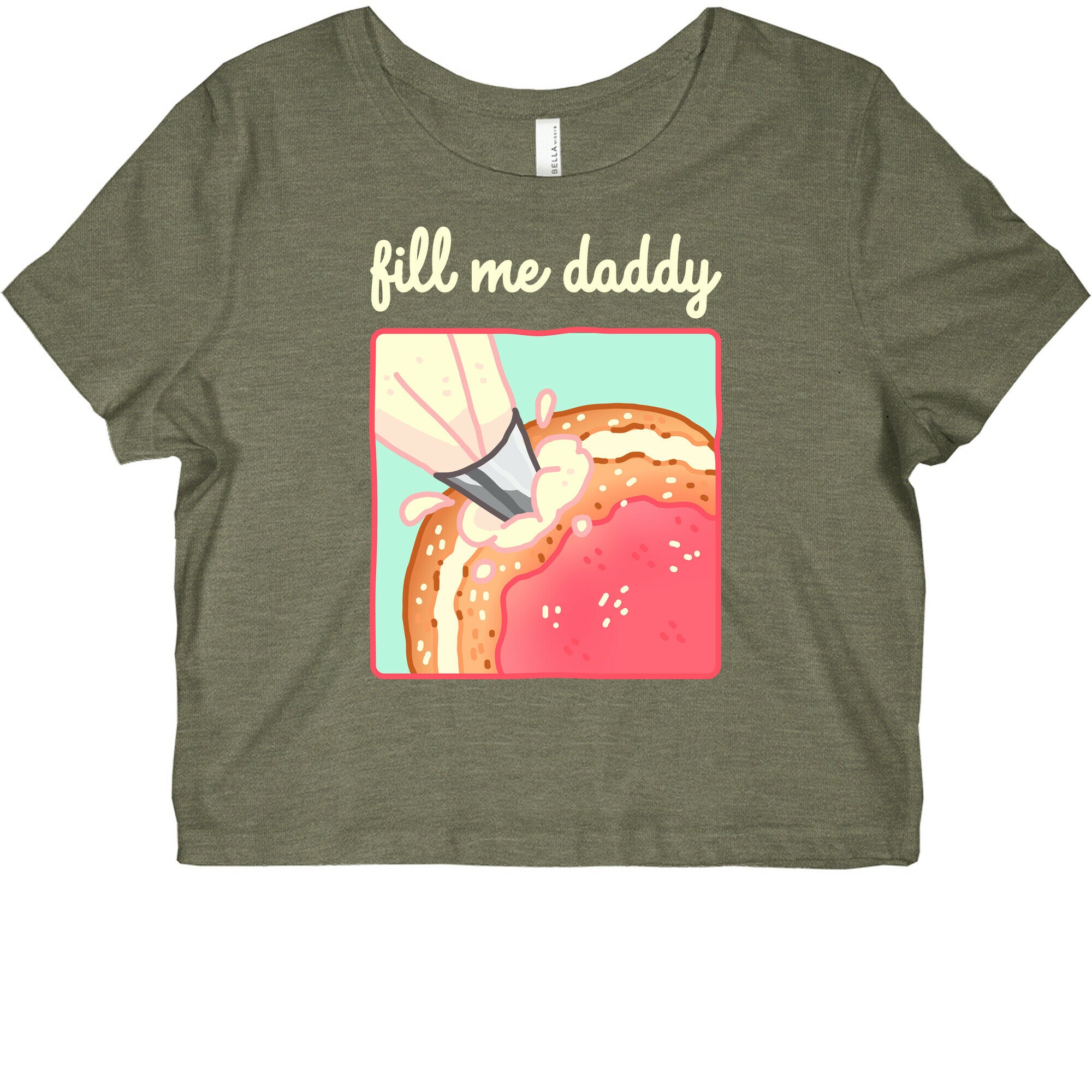 Fill Me Daddy (Donut) Graphic Baby Tee