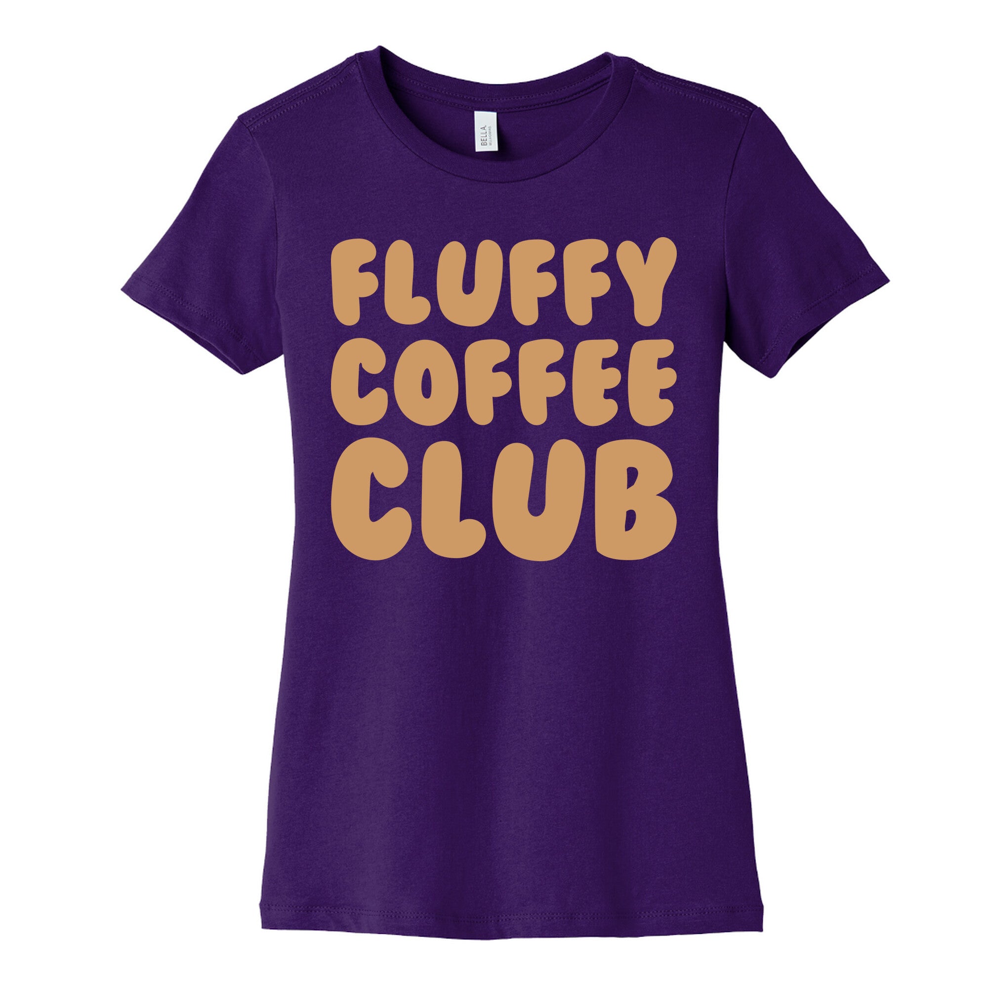 Fluffy Coffee Club Women's Cotton Tee