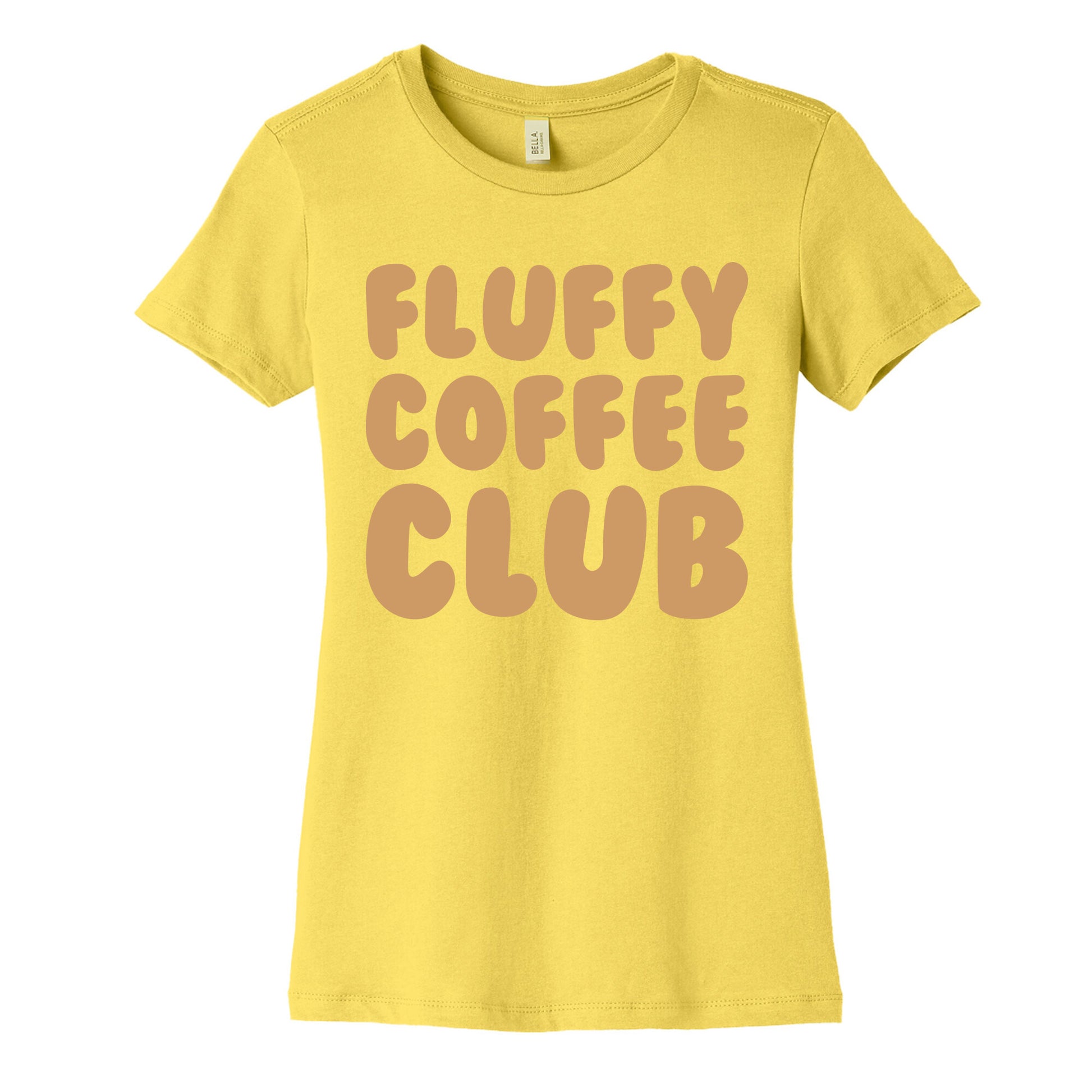 Fluffy Coffee Club Women's Cotton Tee