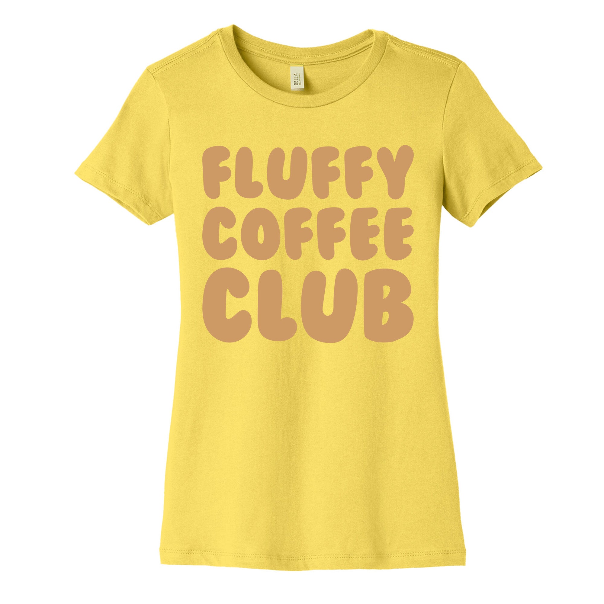 Fluffy Coffee Club Women's Cotton Tee