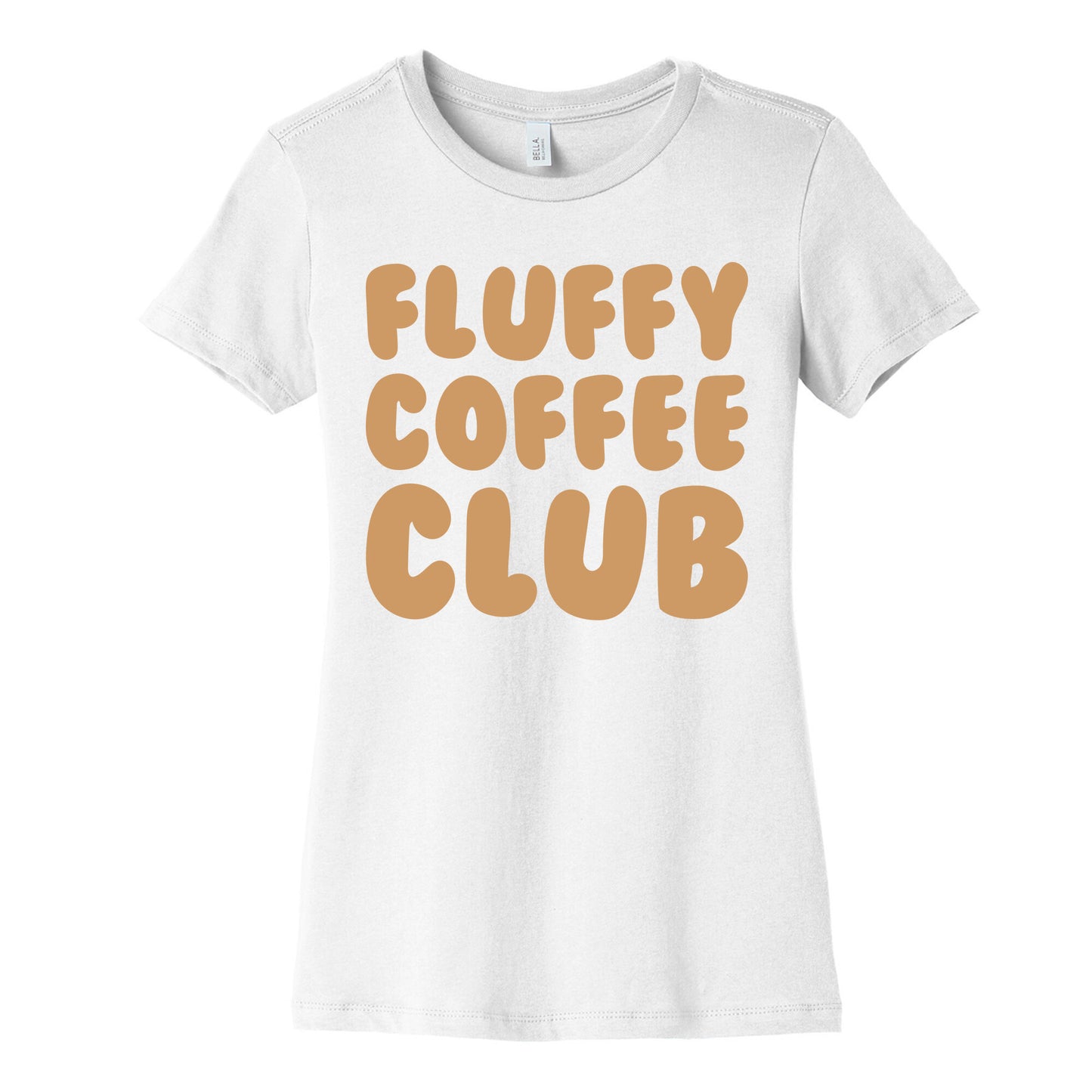 Fluffy Coffee Club Women's Cotton Tee
