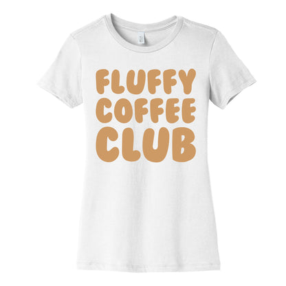Fluffy Coffee Club Women's Cotton Tee