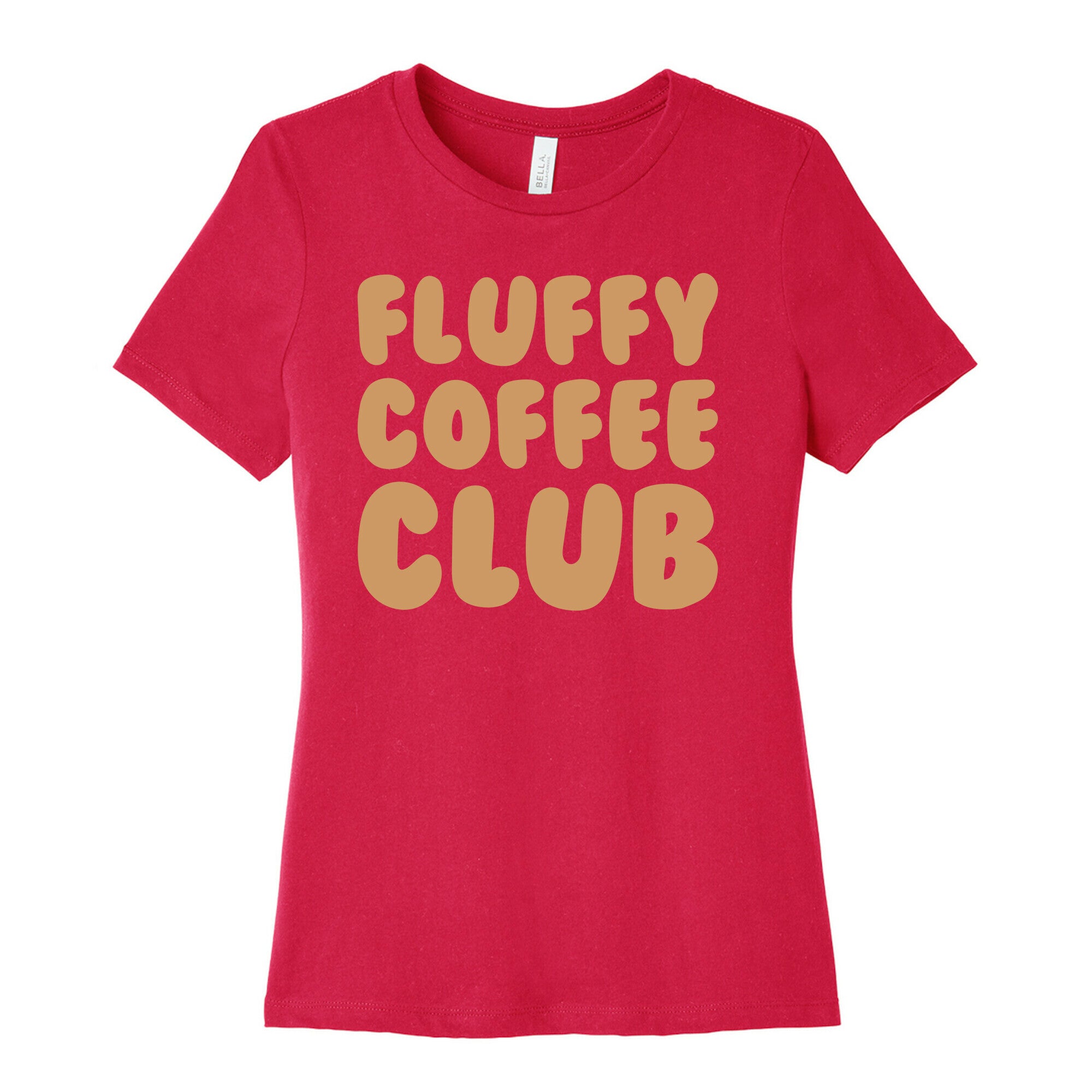 Fluffy Coffee Club Women's Cotton Tee