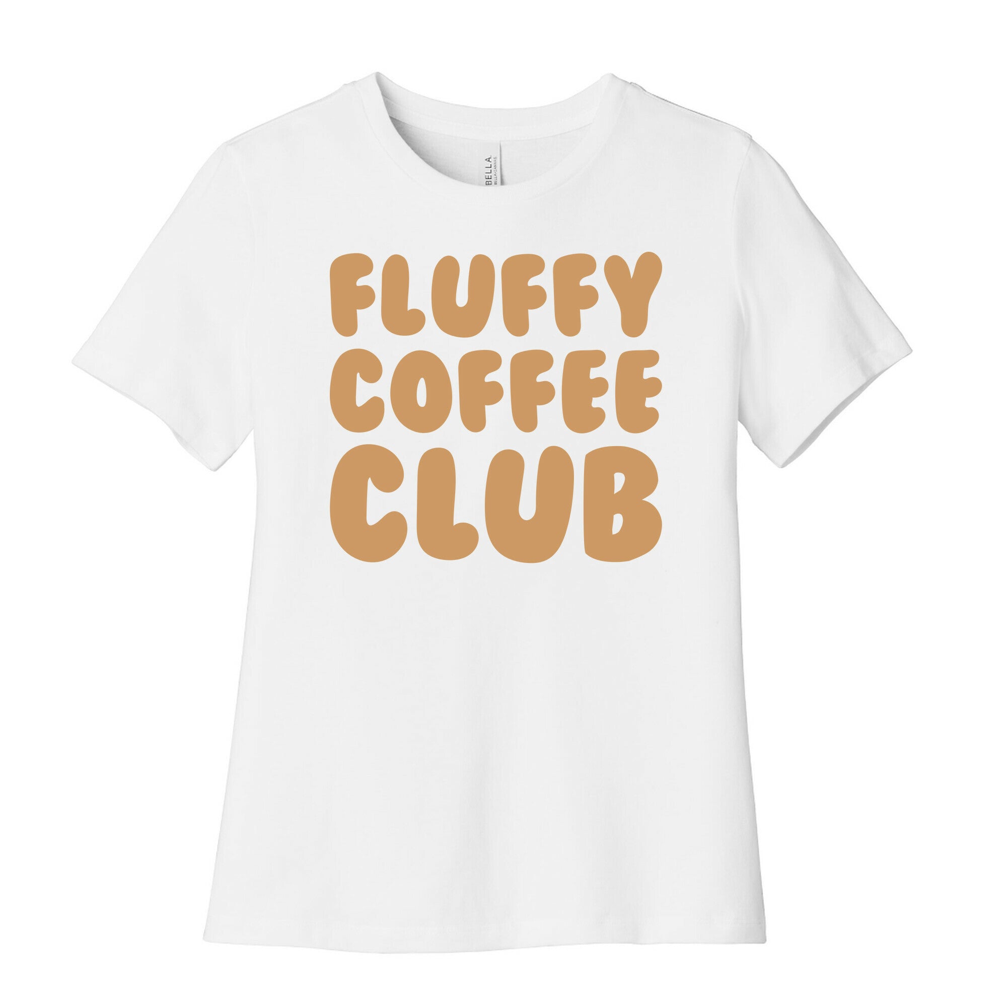 Fluffy Coffee Club Women's Cotton Tee