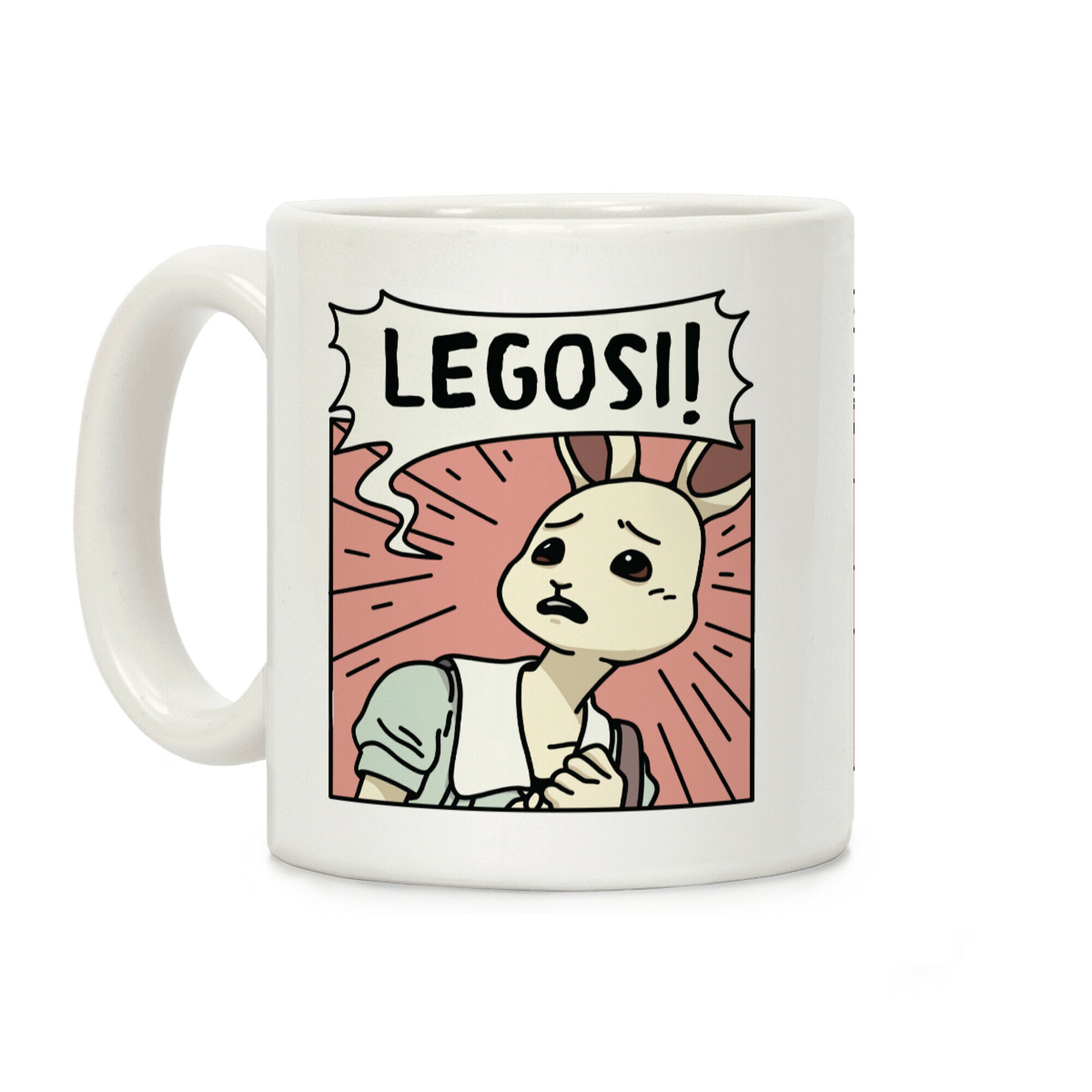 Haru Screaming Legosi (1 of 2 Pair) Coffee Mug