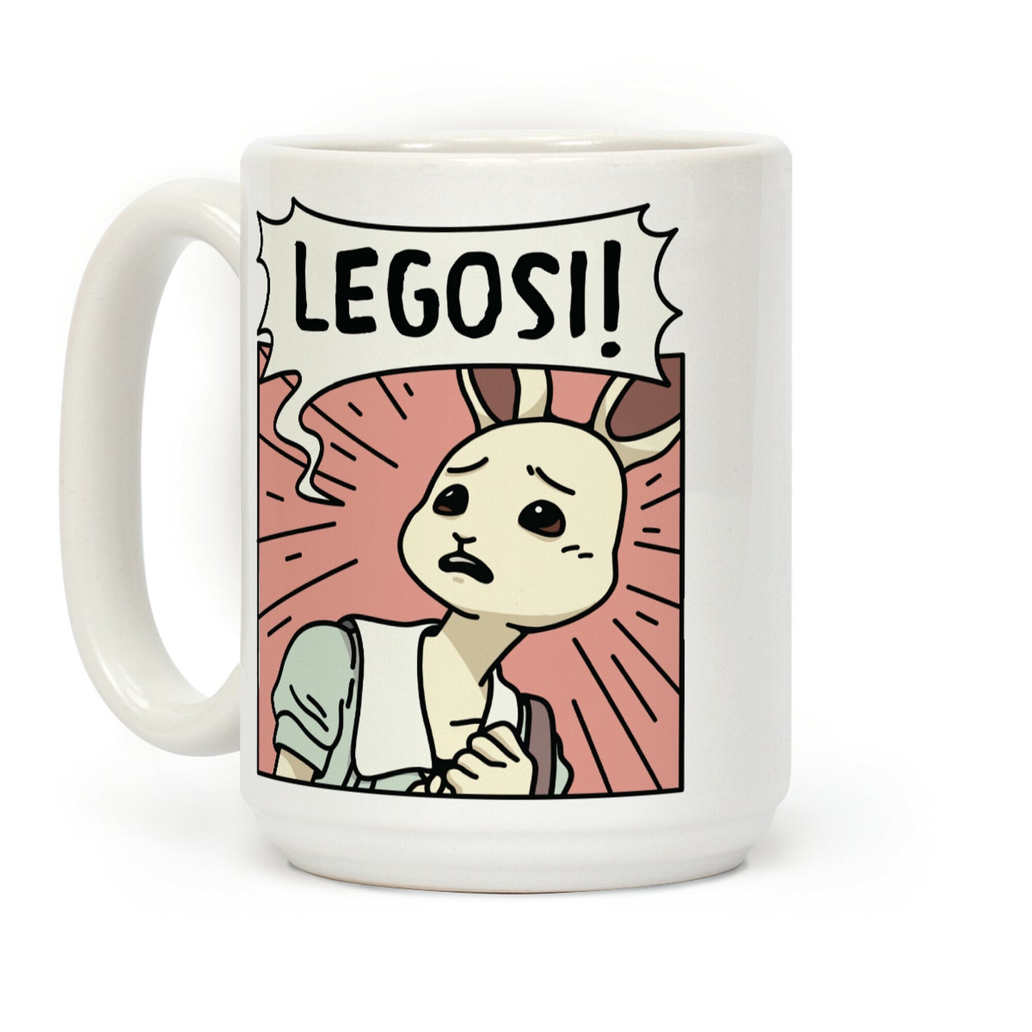 Haru Screaming Legosi (1 of 2 Pair) Coffee Mug