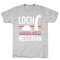 Loch Nessbian Lesbian T-Shirt