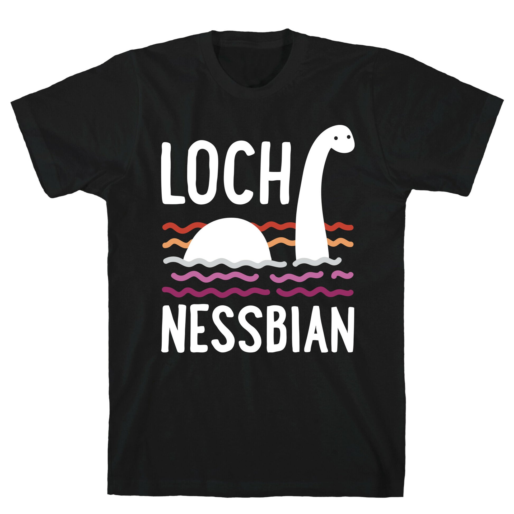 Loch Nessbian Lesbian T-Shirt