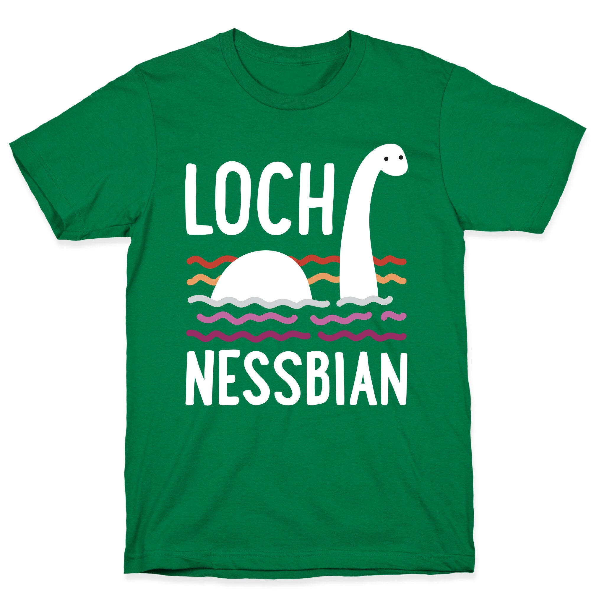 Loch Nessbian Lesbian T-Shirt