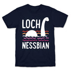 Loch Nessbian Lesbian T-Shirt