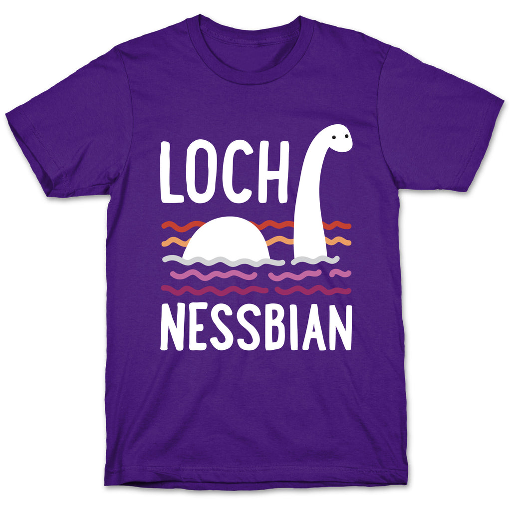 Loch Nessbian Lesbian T-Shirt