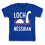 Loch Nessbian Lesbian T-Shirt
