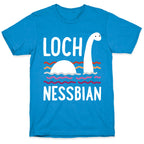 Loch Nessbian Lesbian T-Shirt