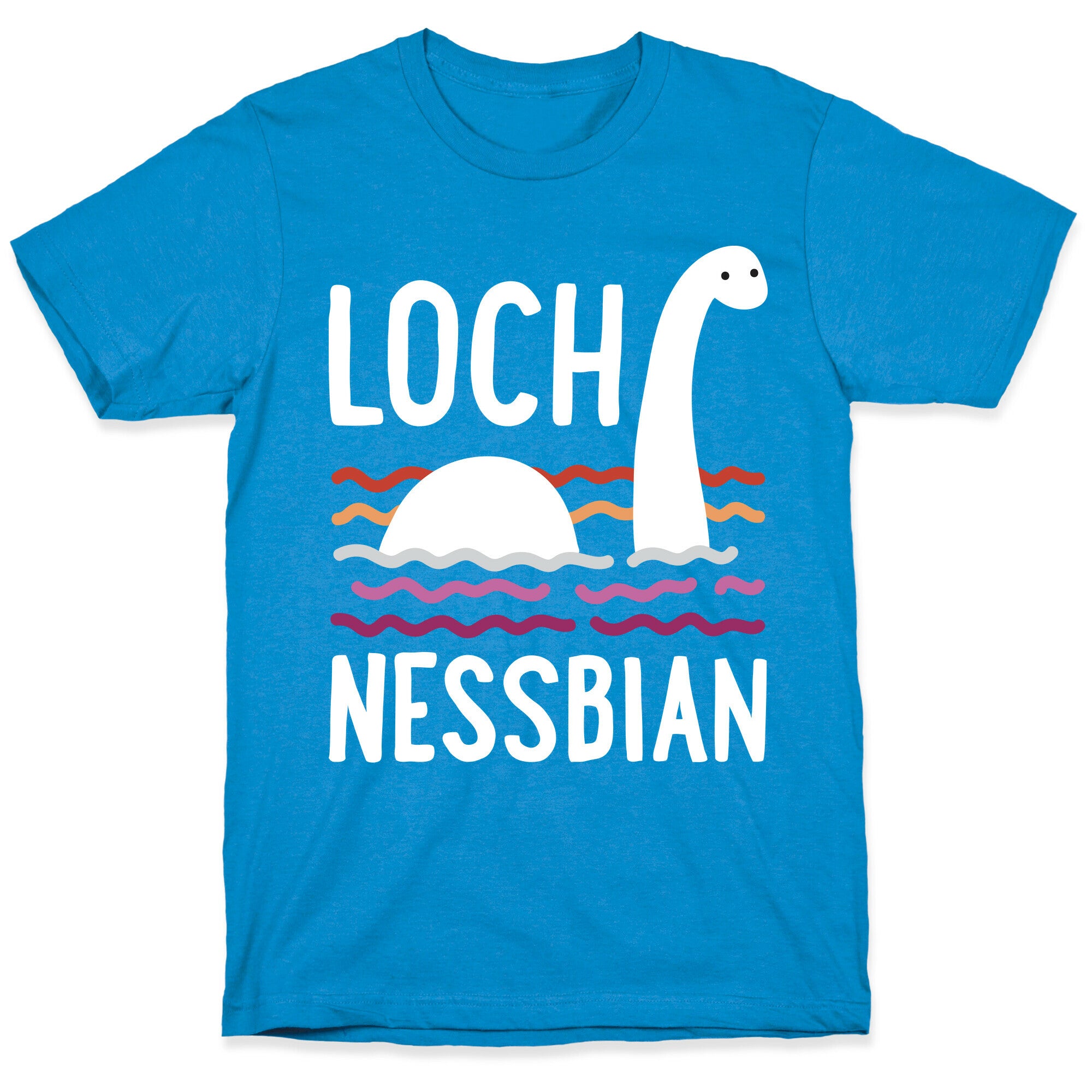 Loch Nessbian Lesbian T-Shirt