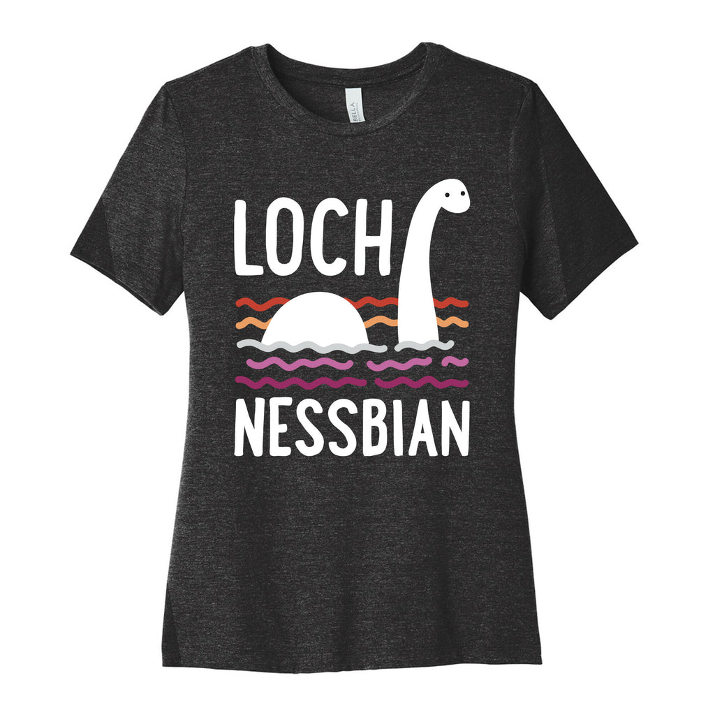 Loch Nessbian Lesbian Women's Cotton Tee