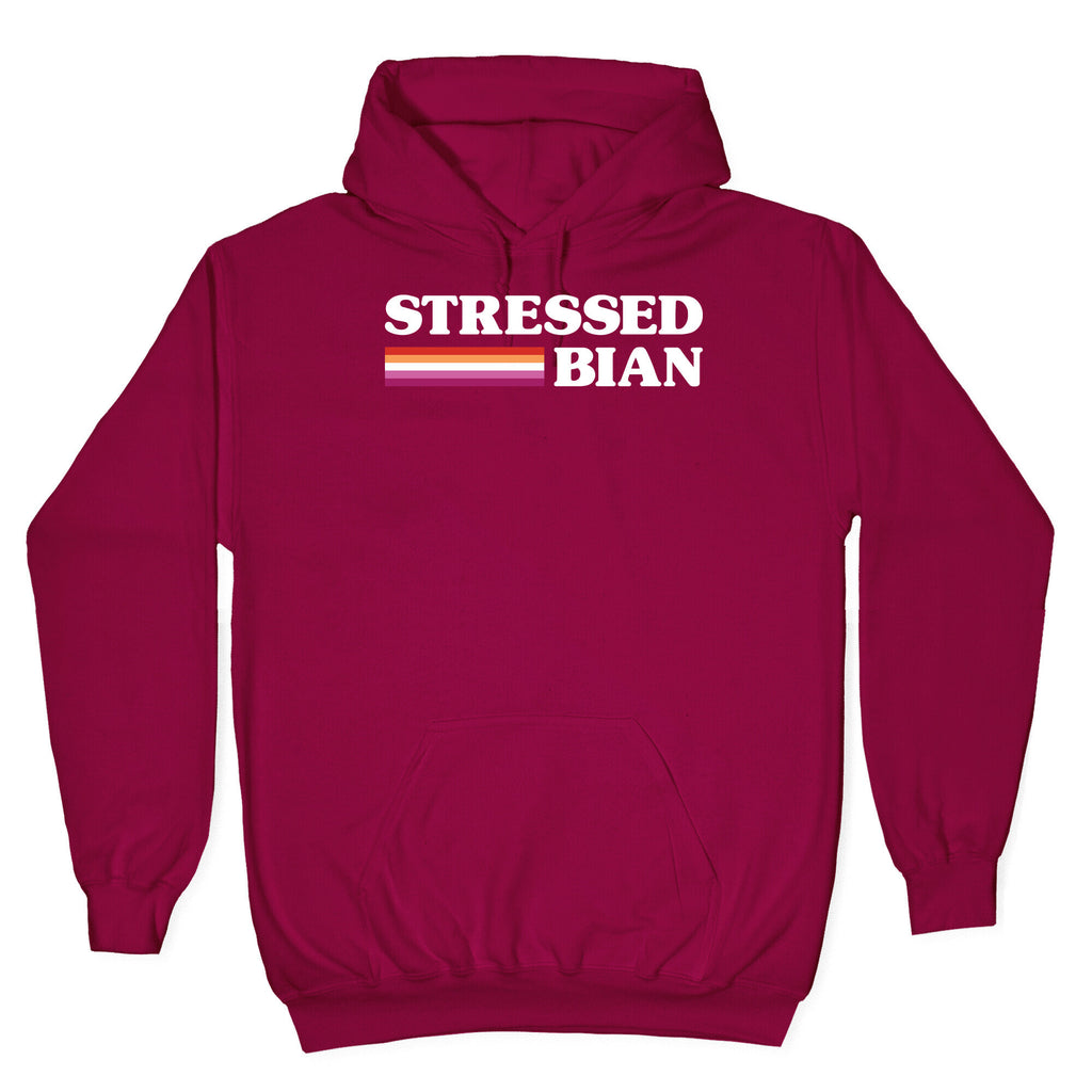 Stressedbian Stressed Lesbian Hoodie