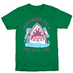 Misgender Me & I'll Bite You (Trans Flag) T-Shirt