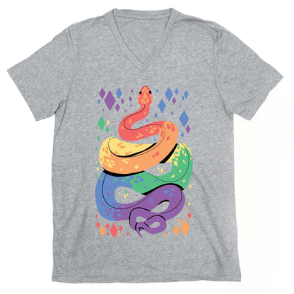 Pride Snakes: Gay V-Neck