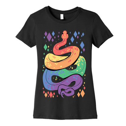 Pride Snakes: Gay Women's Cotton Tee