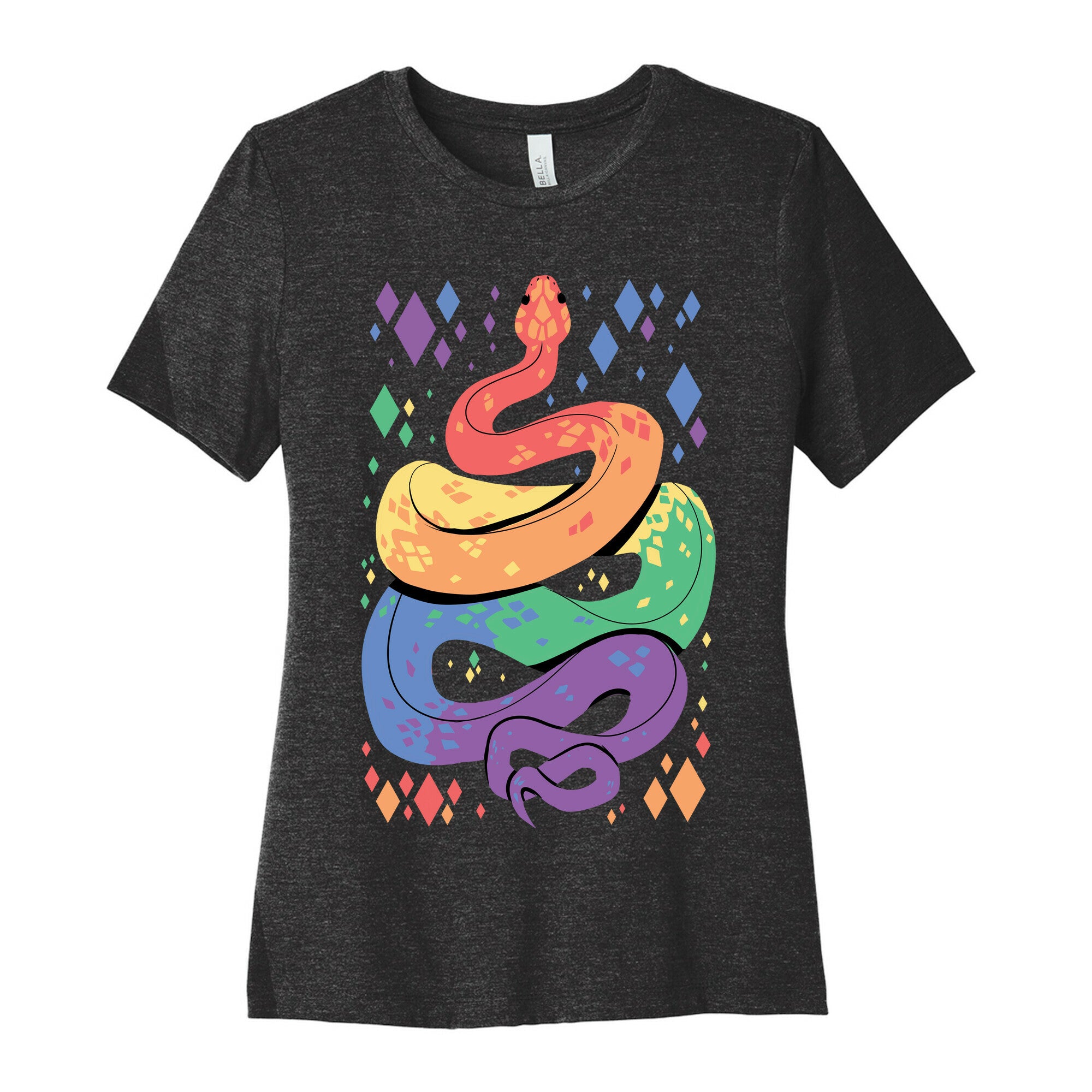 Pride Snakes: Gay Women's Cotton Tee