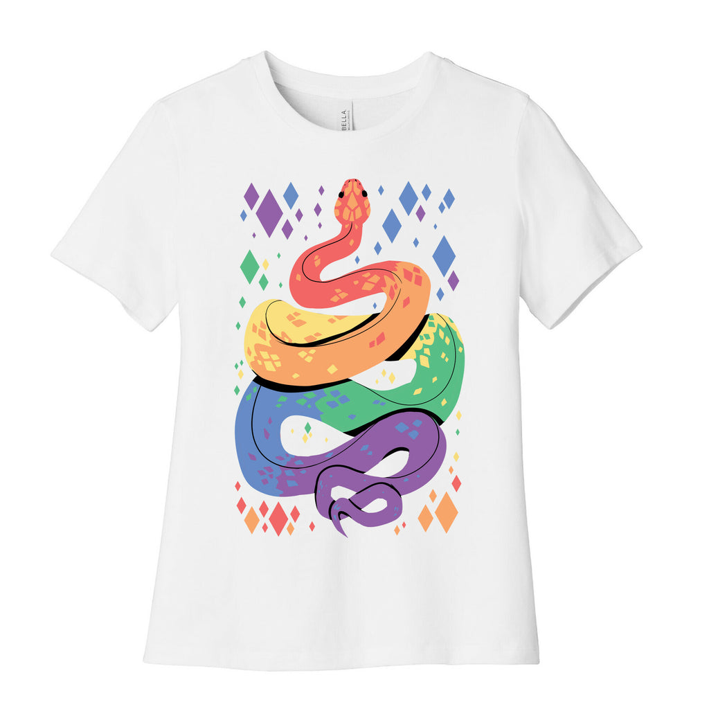 Pride Snakes: Gay Women's Cotton Tee