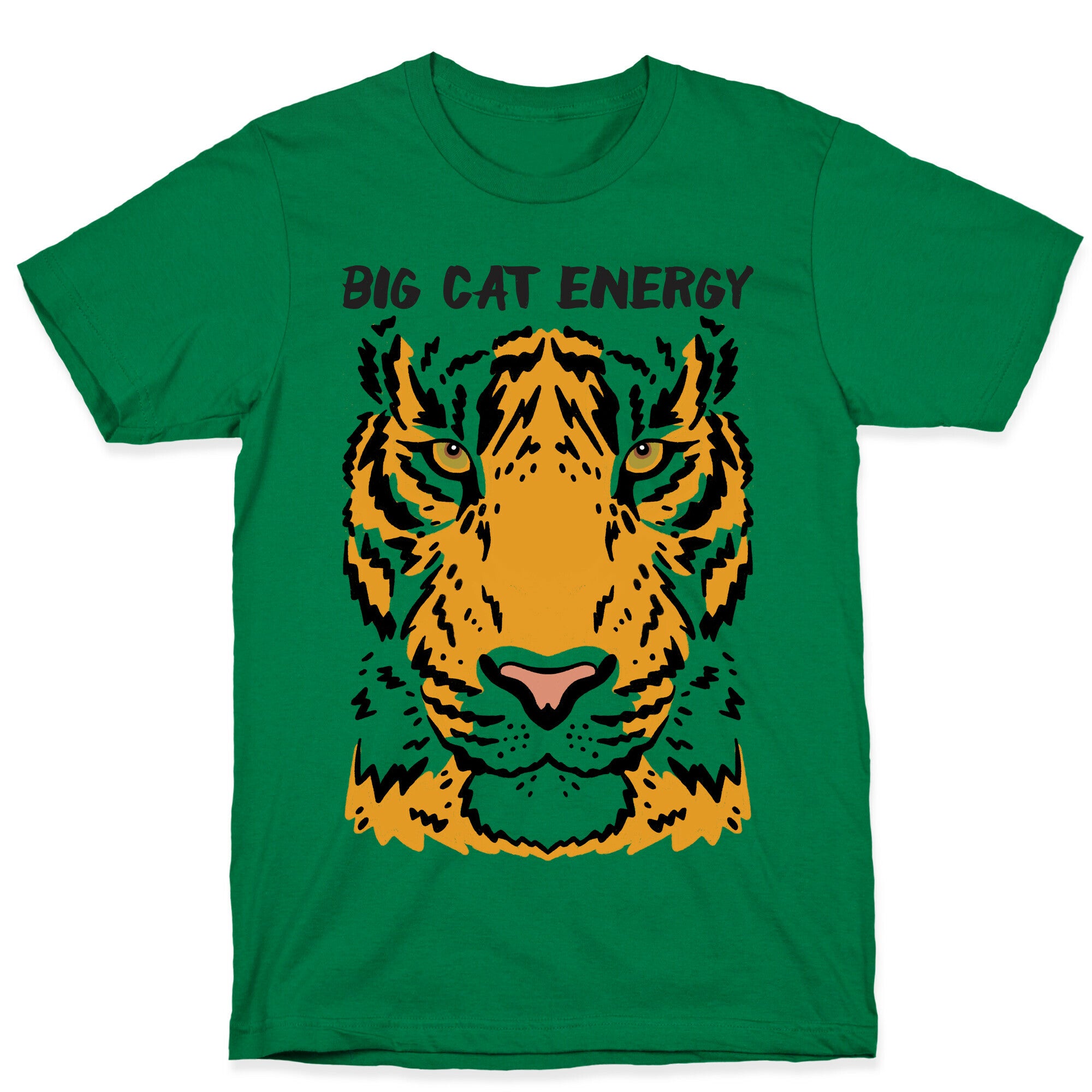 Big Cat Energy Tiger T-Shirt