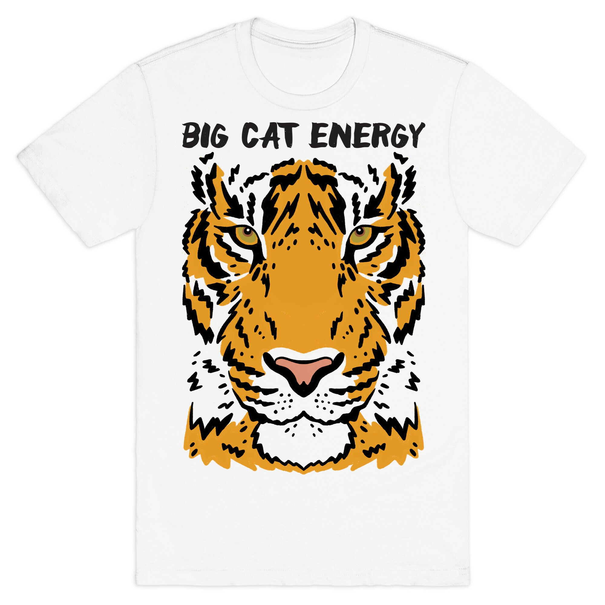 Big Cat Energy Tiger T-Shirt