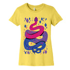 Pride Snakes: bi Women's Cotton Tee
