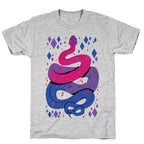 Pride Snakes: bi T-Shirt
