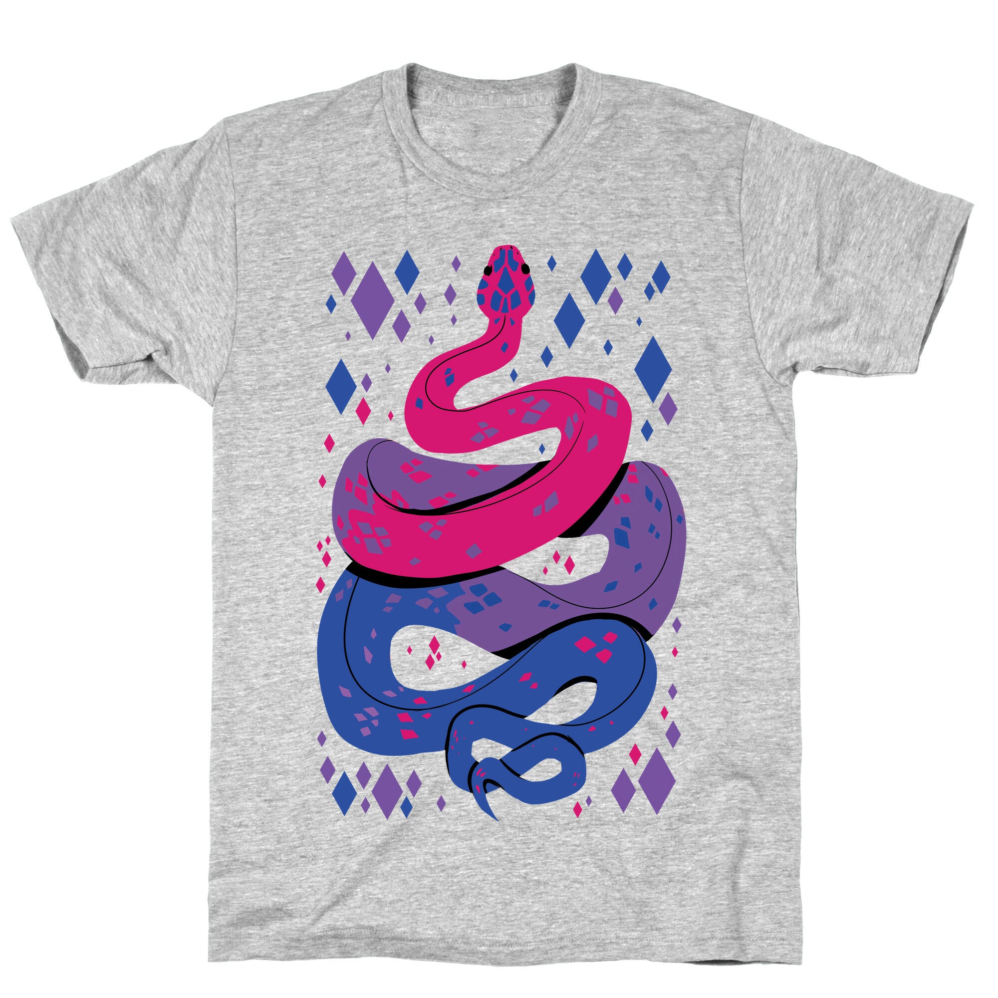 Pride Snakes: bi T-Shirt