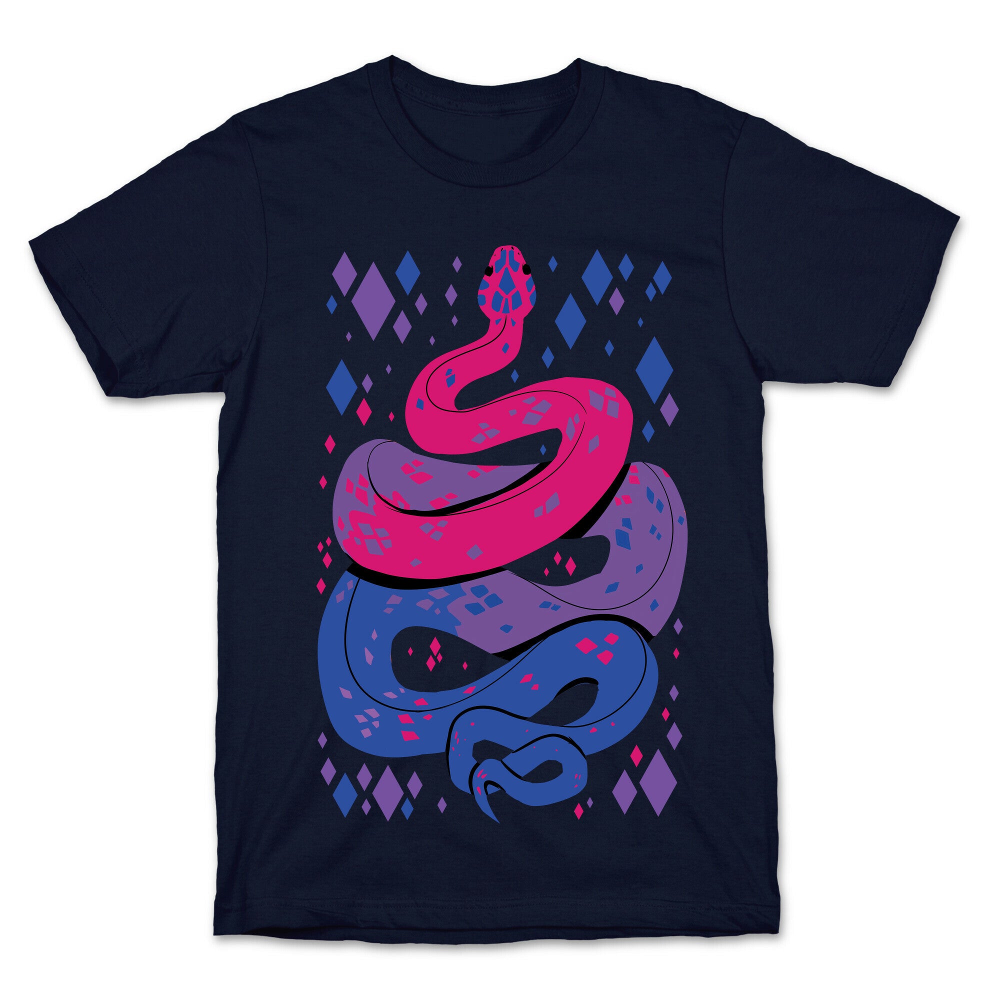 Pride Snakes: bi T-Shirt