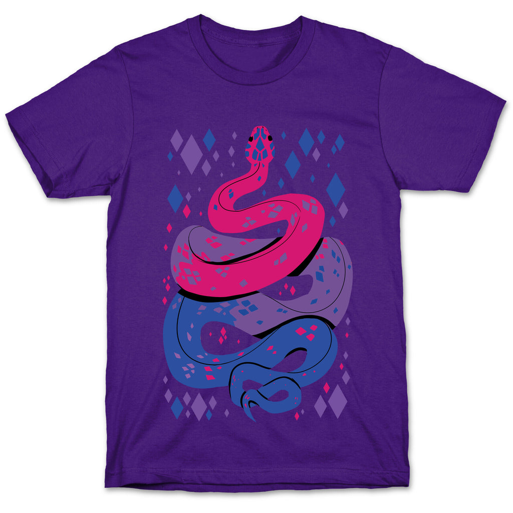 Pride Snakes: bi T-Shirt