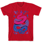 Pride Snakes: bi T-Shirt