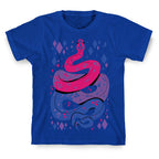 Pride Snakes: bi T-Shirt