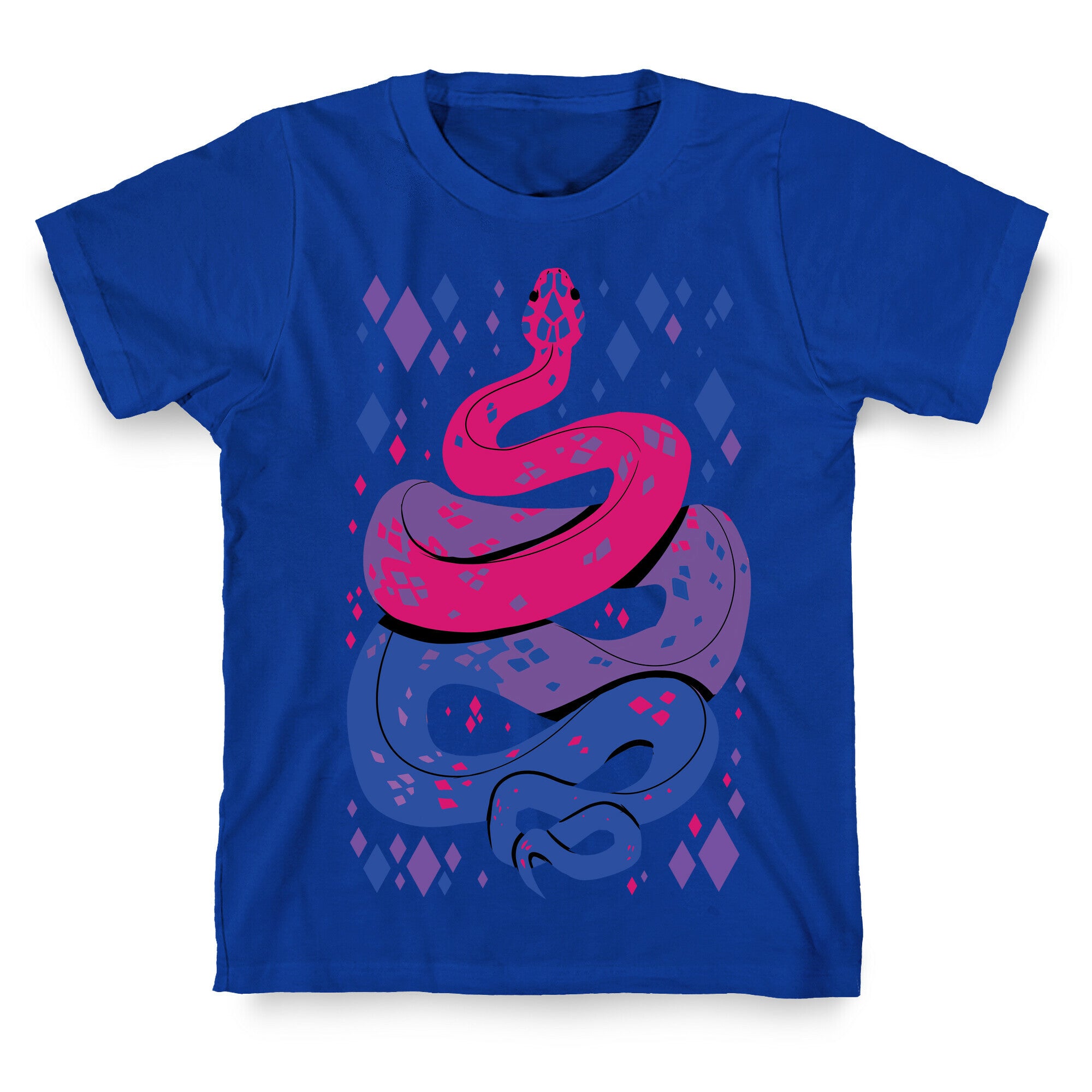Pride Snakes: bi T-Shirt