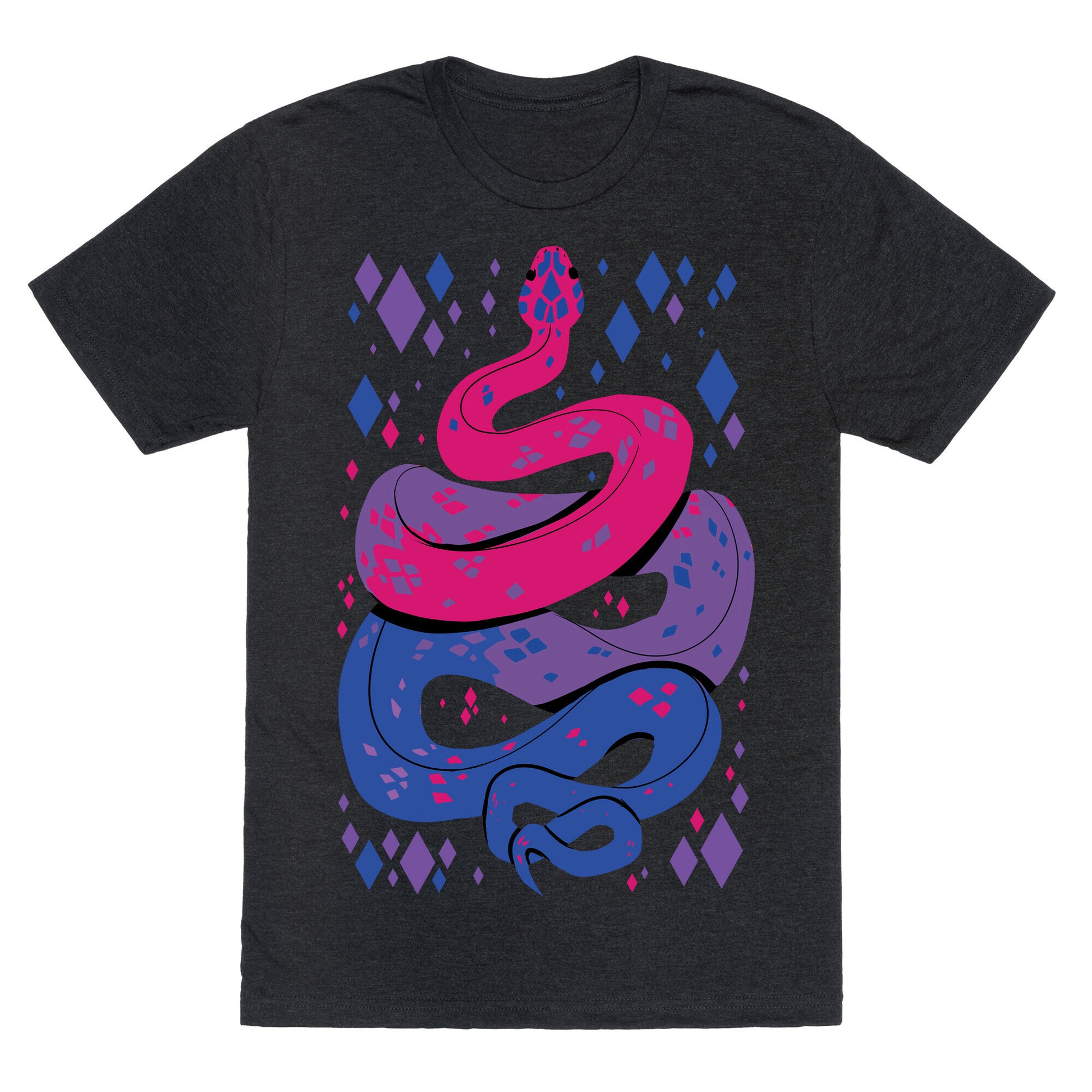Pride Snakes: bi Unisex Triblend Tee