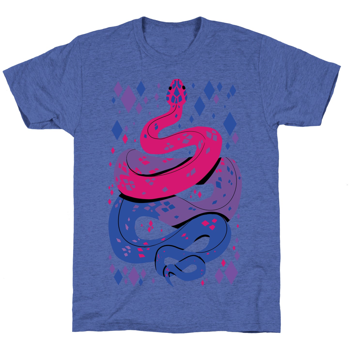 Pride Snakes: bi Unisex Triblend Tee