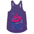 Pride Snakes: bi Racerback Tank
