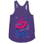 Pride Snakes: bi Racerback Tank