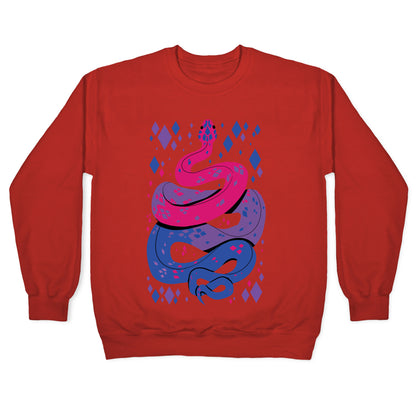 Pride Snakes: bi Crewneck Sweatshirt