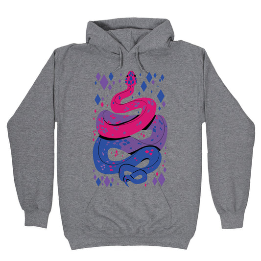 Pride Snakes: bi Hoodie