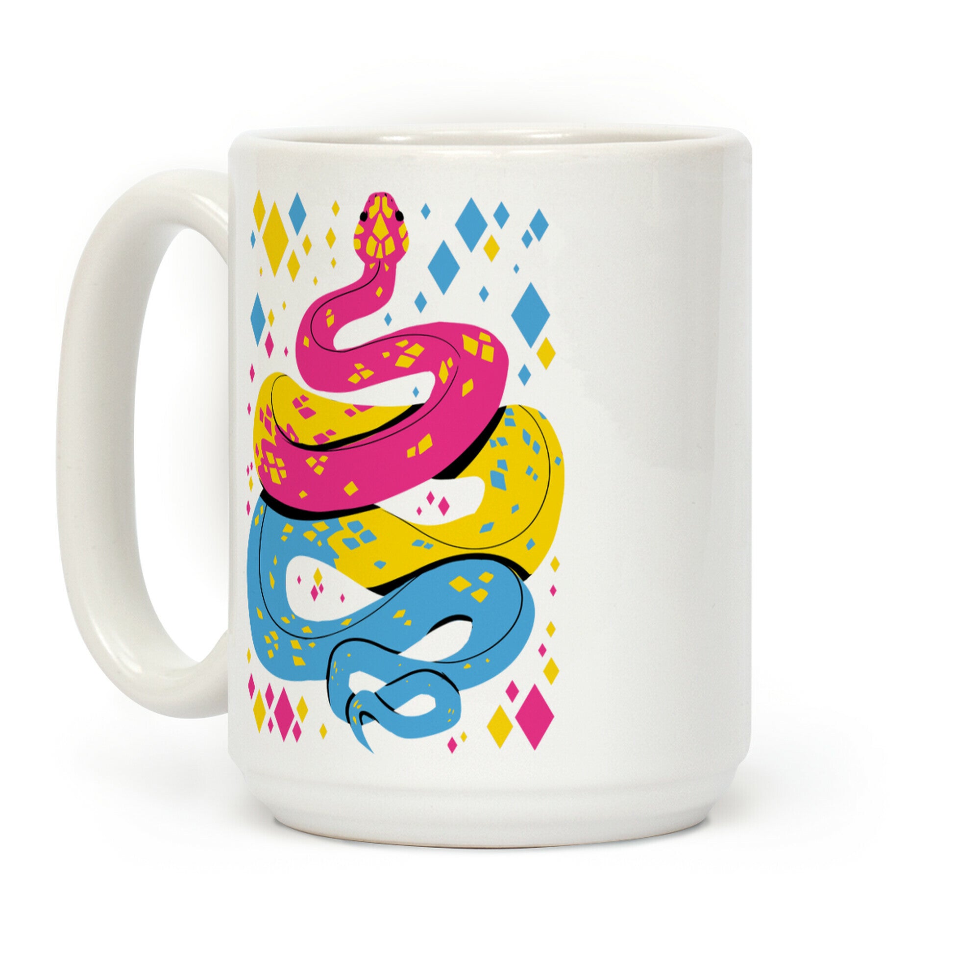 Pride Snakes: Pansexual Coffee Mug