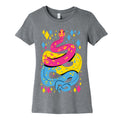Pride Snakes: Pansexual Women's Cotton Tee