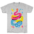 Pride Snakes: Pansexual T-Shirt