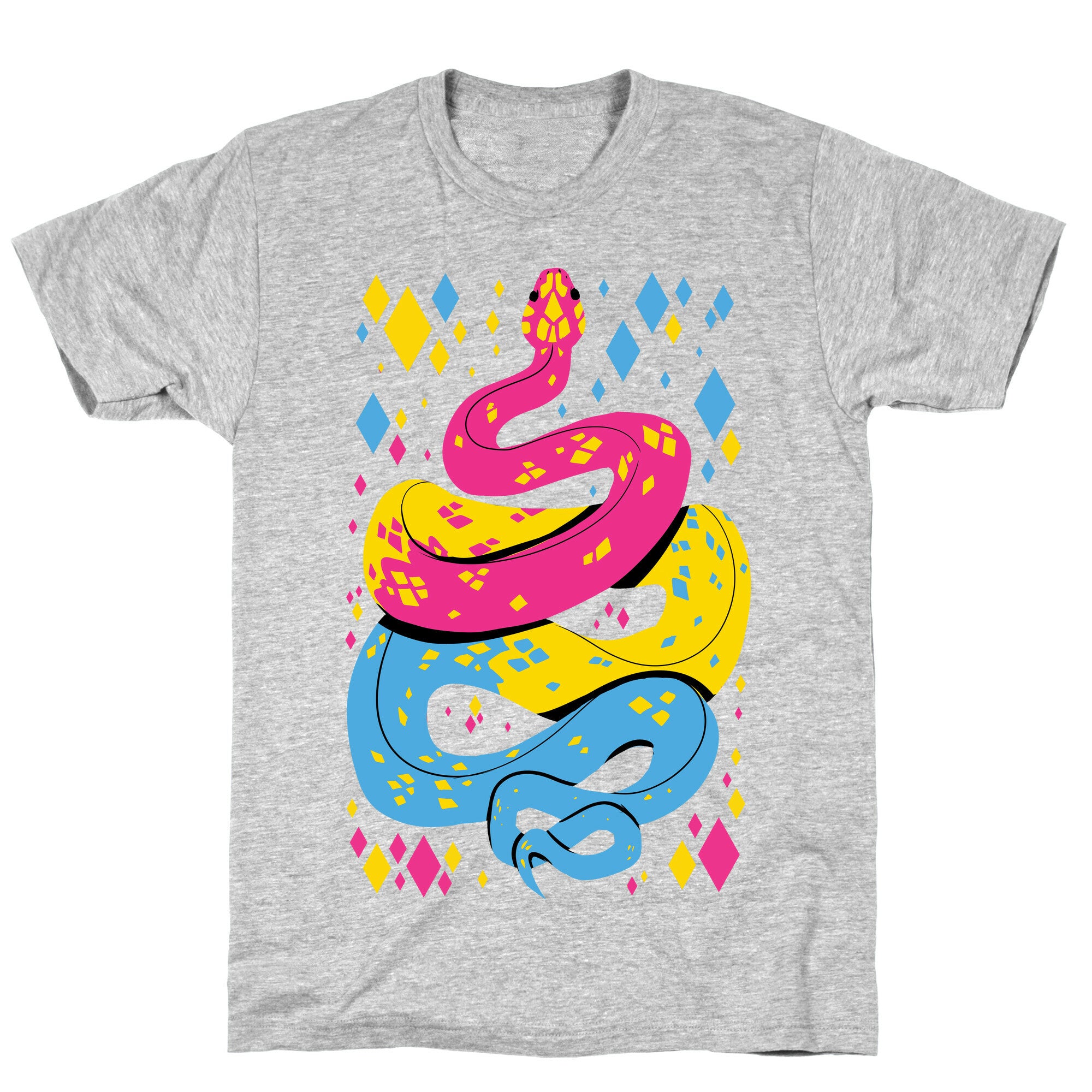 Pride Snakes: Pansexual T-Shirt